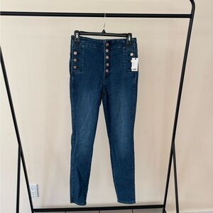 NWT J Brand Natasha High Crop Skinny Jeans
